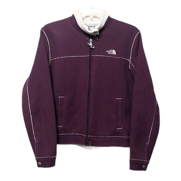 THE NORTH FACE A5 Series Purple Sherpa Jacket M - Picture 9 of 9